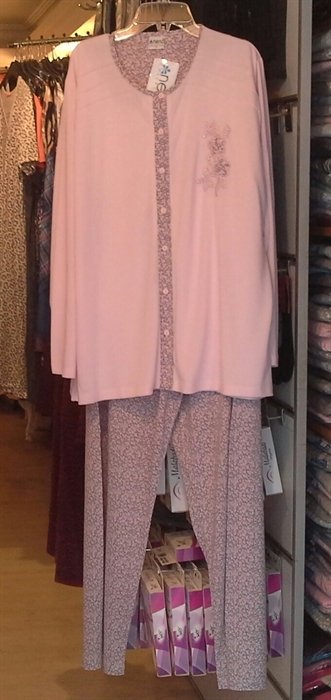NENA NP 209 Pamuklu Önden Düğmeli Pijama