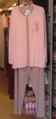 NENA NP 209 Pamuklu Önden Düğmeli Pijama