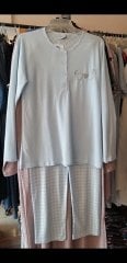 Nena SİDE Pamuklu Kışlık Pijama