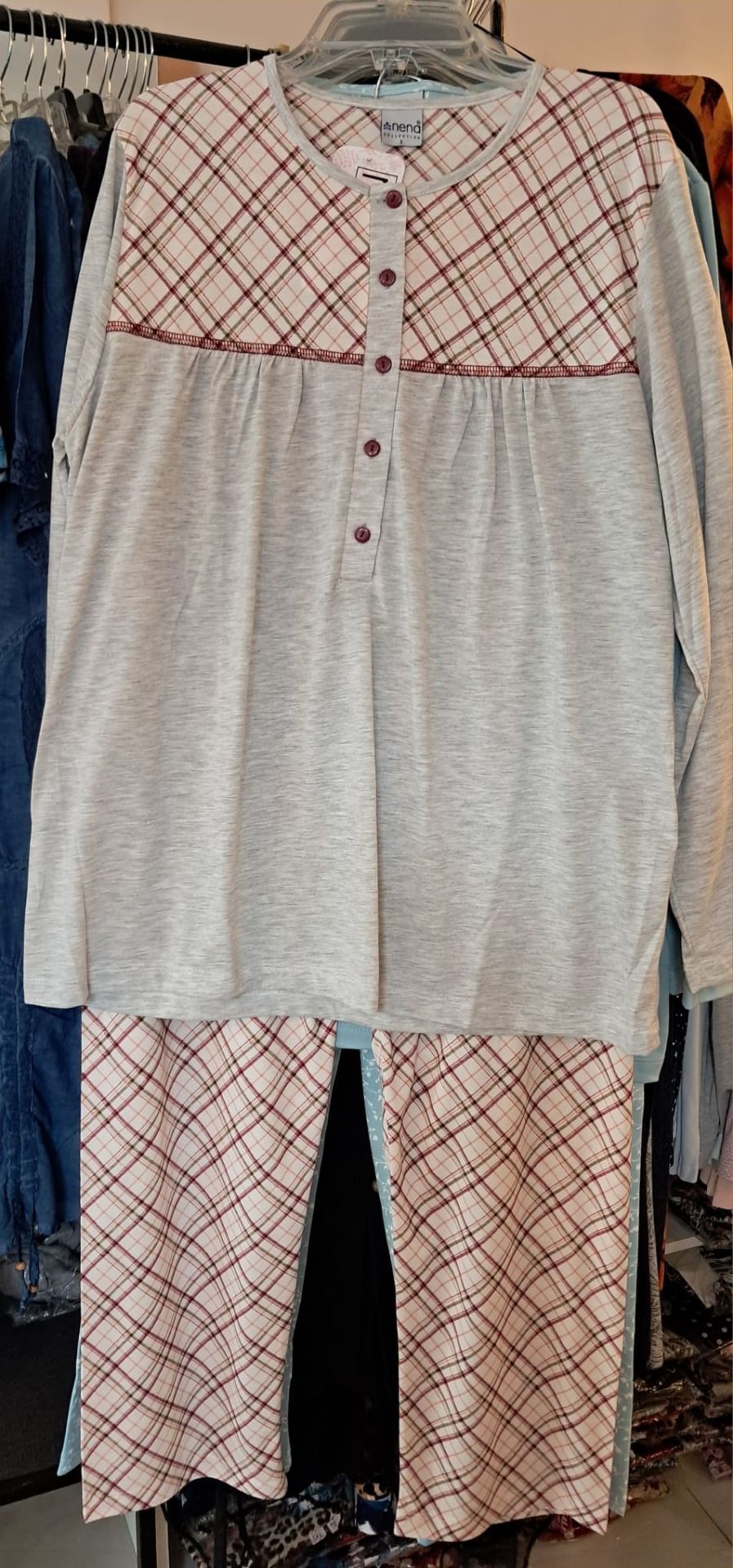 Nena Fame Ekoseli Pijama