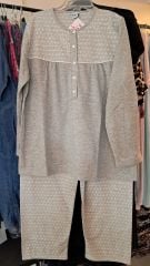 Nena Macrame Robalı pamuklu kalın pijama