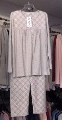Nena NP323 %100 Pamuklu İnce Penye Pijama