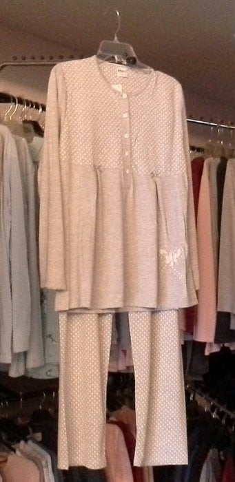 Nena NP318 %100 Pamuklu İnce Penye Pijama