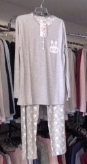 Nena NP312 %100 Pamuklu İnce Penye Spor Pijama