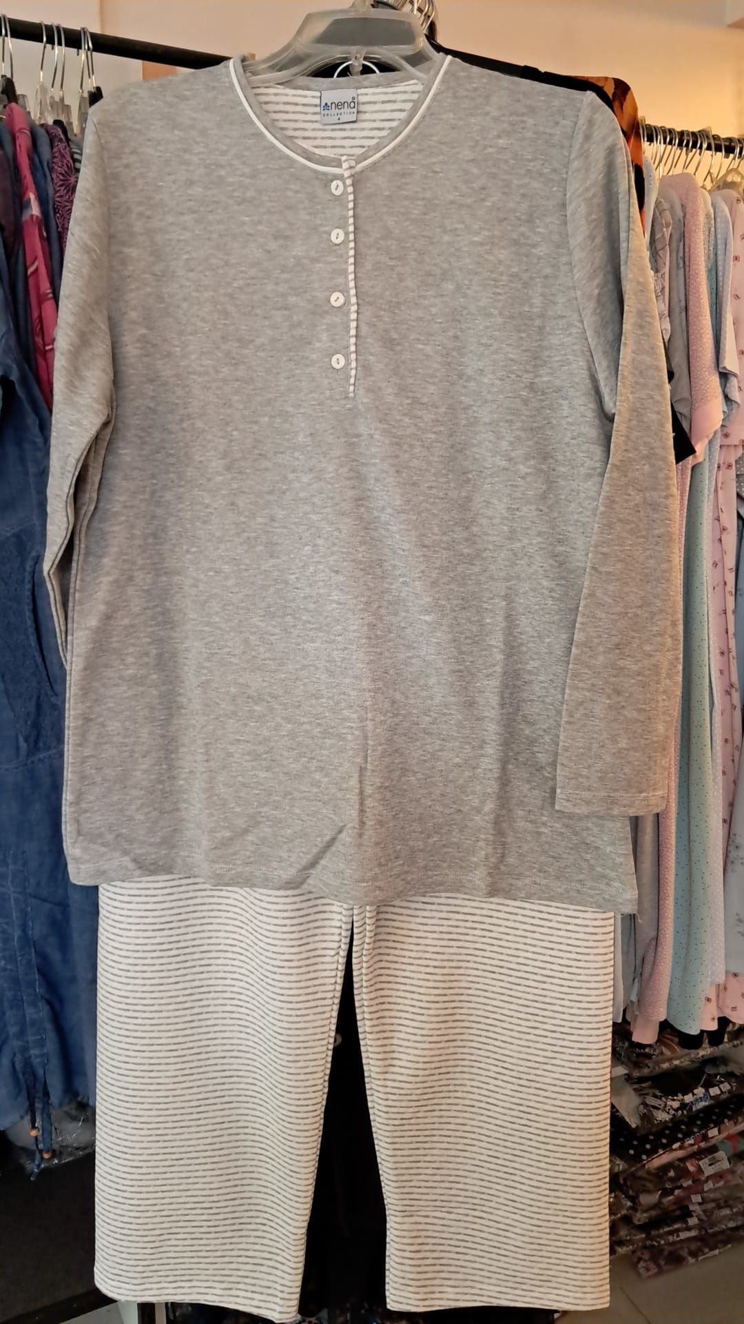 Nena Winter kalın pamuklu pijama
