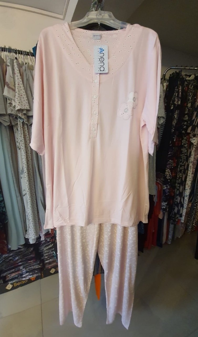 Nena Battal Büyük Beden  Pijama