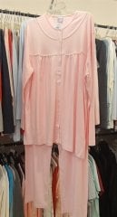 NENA NP 218 Önden Düğmeli Pamuklu Pijama