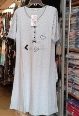 Nena NG210 Kısa Kol Gecelik