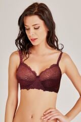 4053 Balenli Süngersiz Toparlayıucı Sütyen(2053 ve 3053 Modellerinin Aynı Kalıp Farklı Dantelidr.)