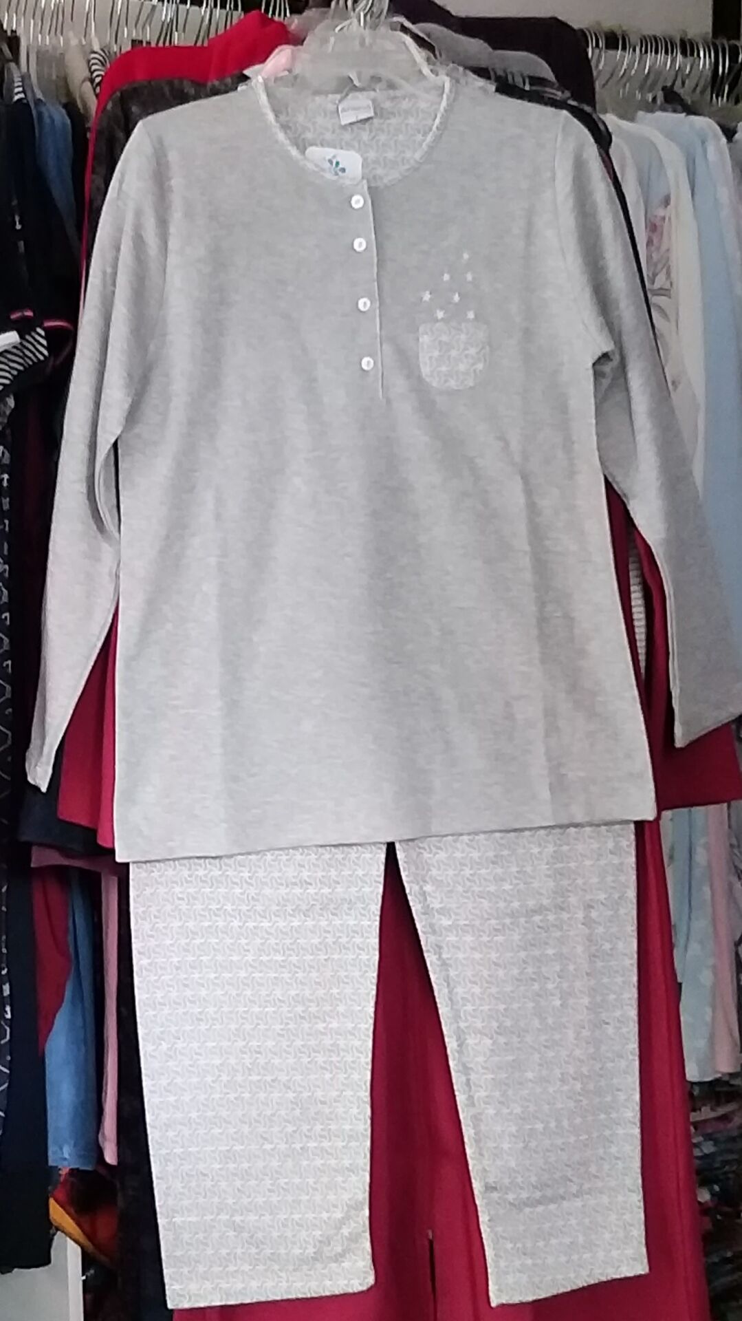 Nena GABY uzun kol pamuklu pijama