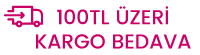 100 TL üzeri kargo bedava